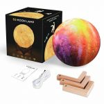 Veilleuse Bébé 3D moon