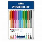Pack de 10 Stylo STAEDLER