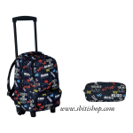 Cartable à roulettes ALGO 2 pièces