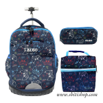 cartable à roulettes ALGO 3 pièces