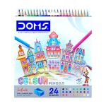 Crayons de couleurs DOMS 24 couleurs