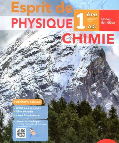 Esprit de Physique Chimie 1AC